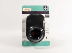 ufo yeni nesil tekli akım korumalı fiş priz siyah 3000watt(Kopya)