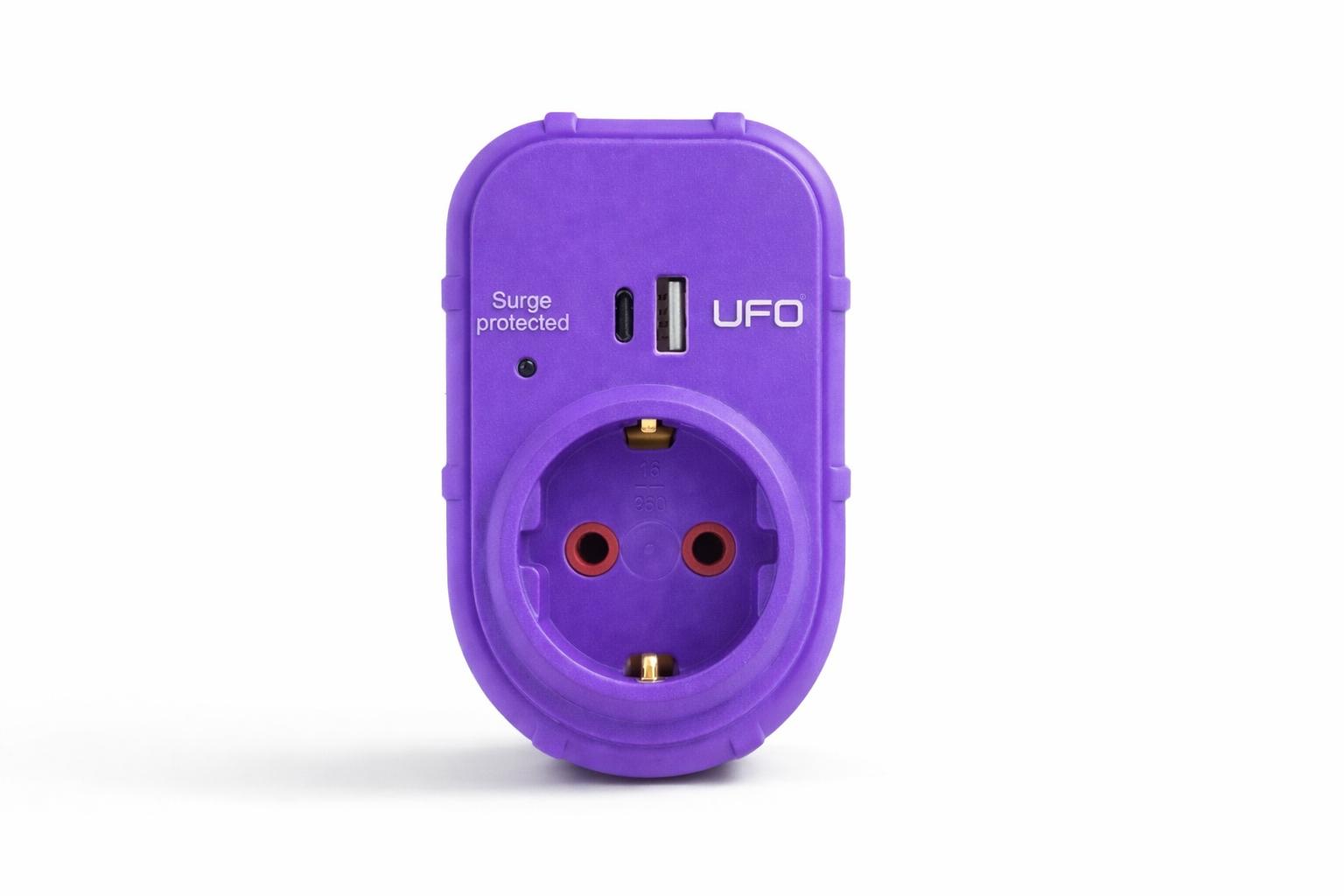 UFO AKIM KORUMALI RENKLİ PRİZ SÜREKLİ KORUMA TYPE-C USB
