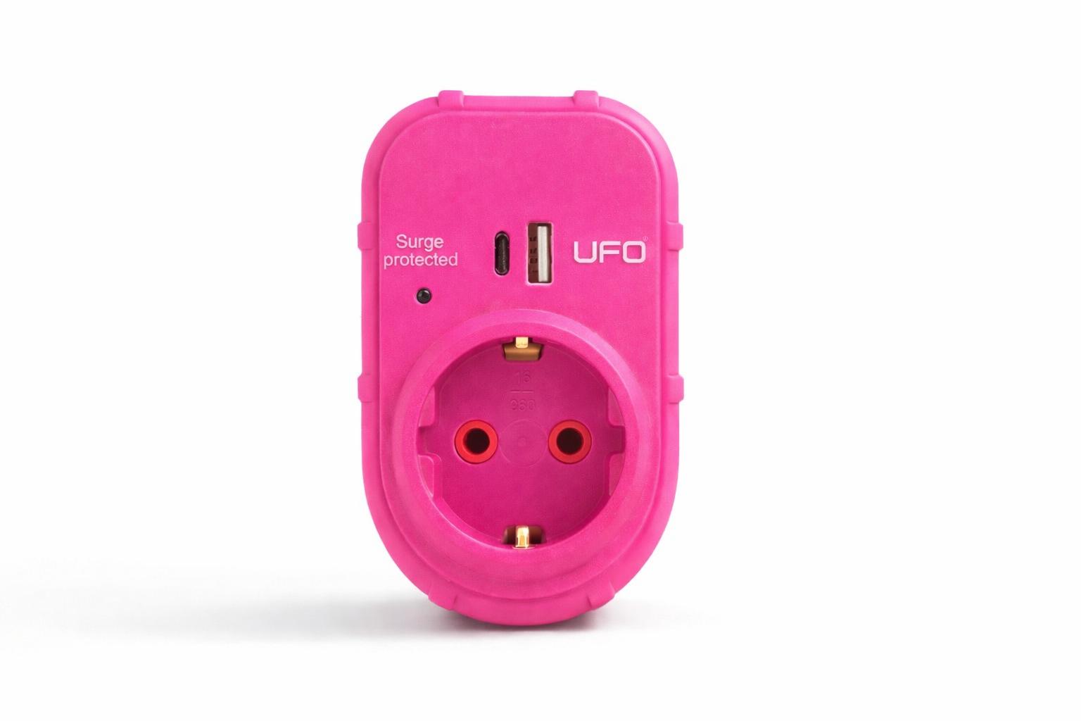UFO AKIM KORUMALI RENKLİ PRİZ SÜREKLİ KORUMA TYPE-C USB