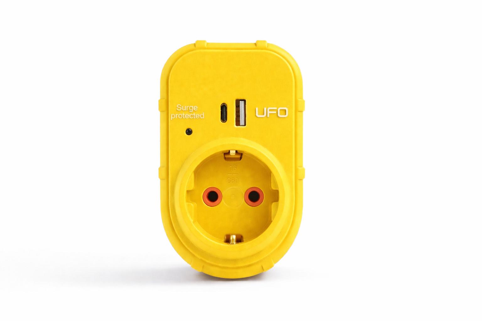 UFO AKIM KORUMALI RENKLİ PRİZ SÜREKLİ KORUMA TYPE-C USB